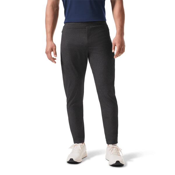 Charcoal Heather Public Rec Men's Gamechanger Rec Pant Front Lower Body Angle.