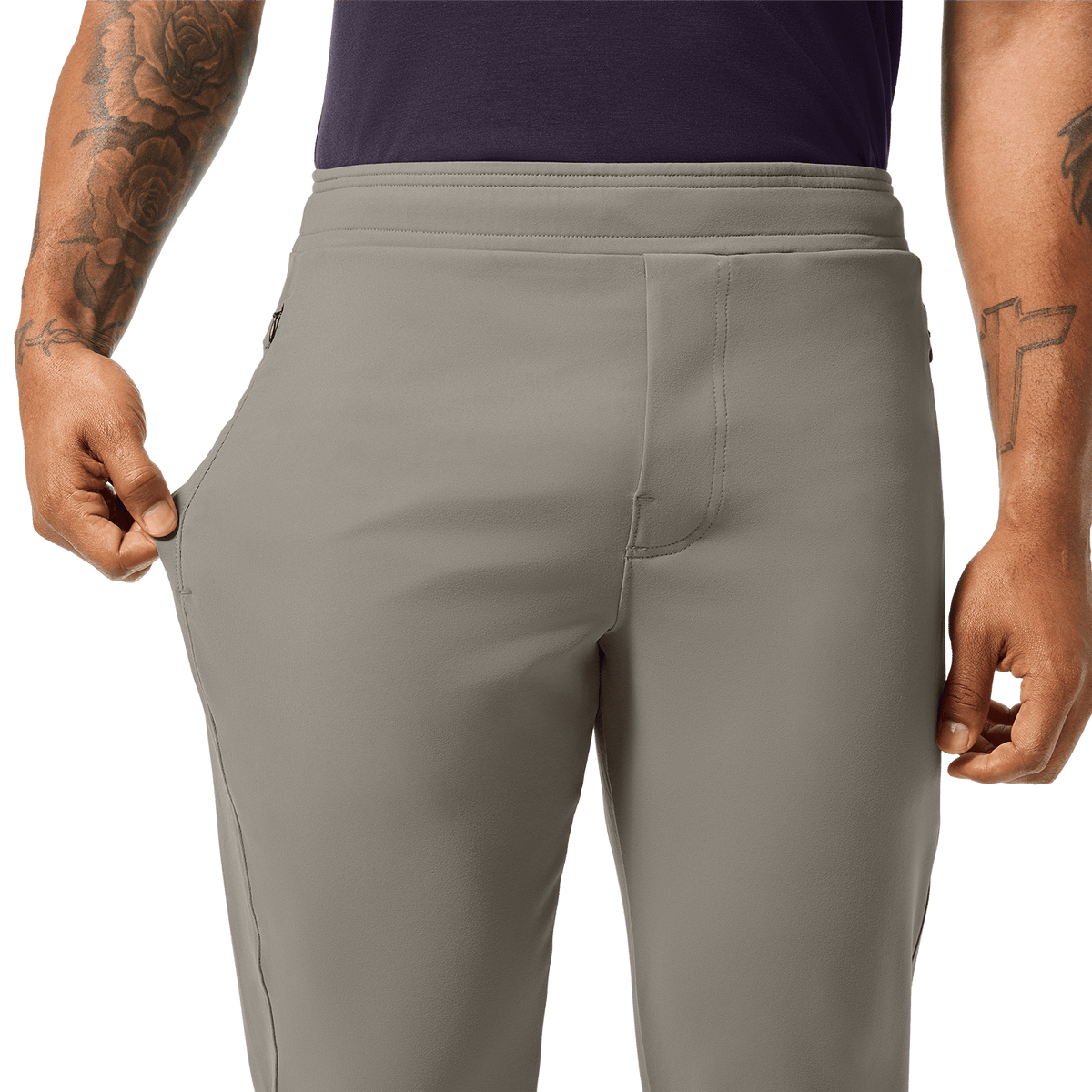 Men's Brindle Gamechanger Rec Pant Detail Angle.