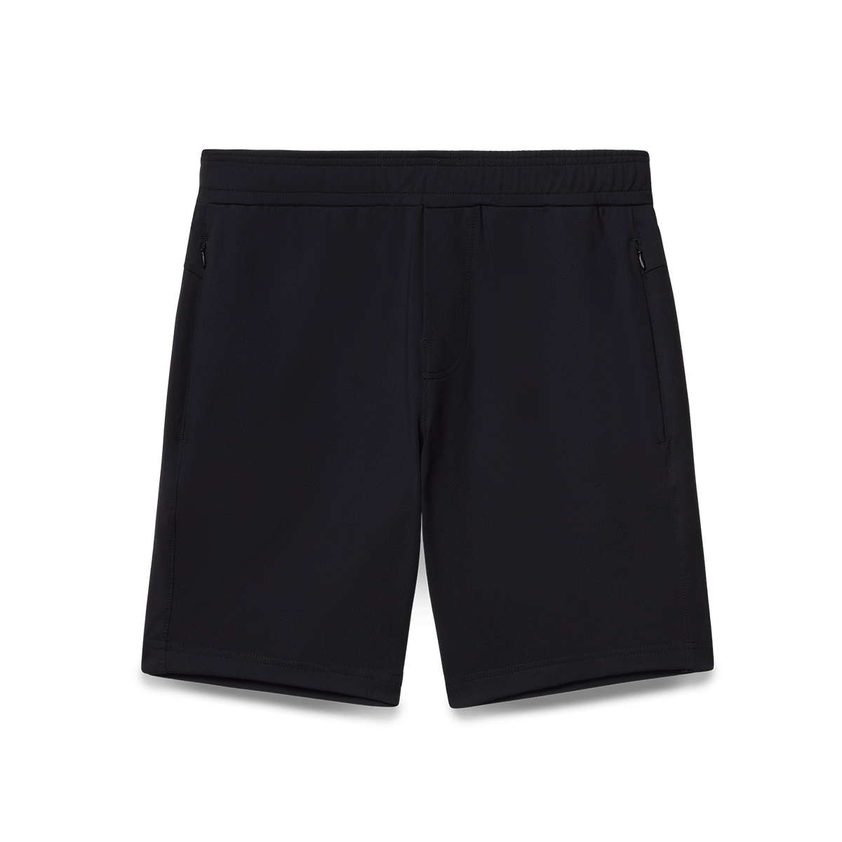 Black Public Rec Gamechanger Rec Short Flat Lay Angle.