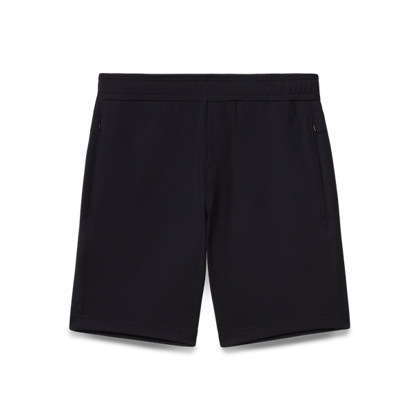 Black Public Rec Gamechanger Rec Short Flat Lay Angle.