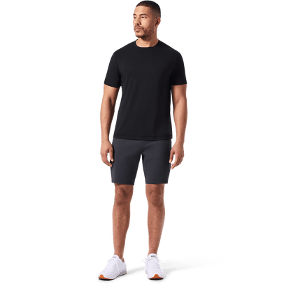 Stone Grey Public Rec Gamechanger Rec Short Front Full Body Angle.