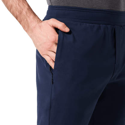 Navy Public Rec Gamechanger Short Pocket Detail Angle.