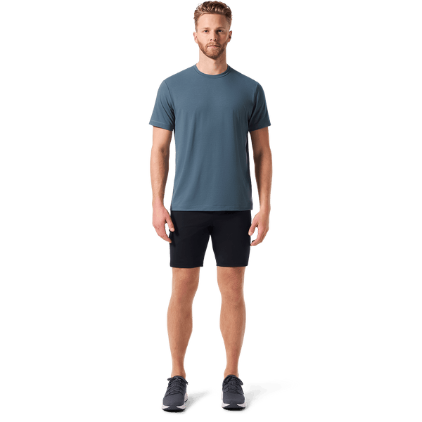 Black Public Rec Gamechanger Rec Short Front On Body Angle.