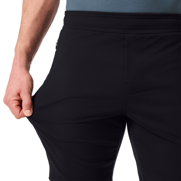 Black Public Rec Gamechanger Rec Short Stretch Detail Angle.