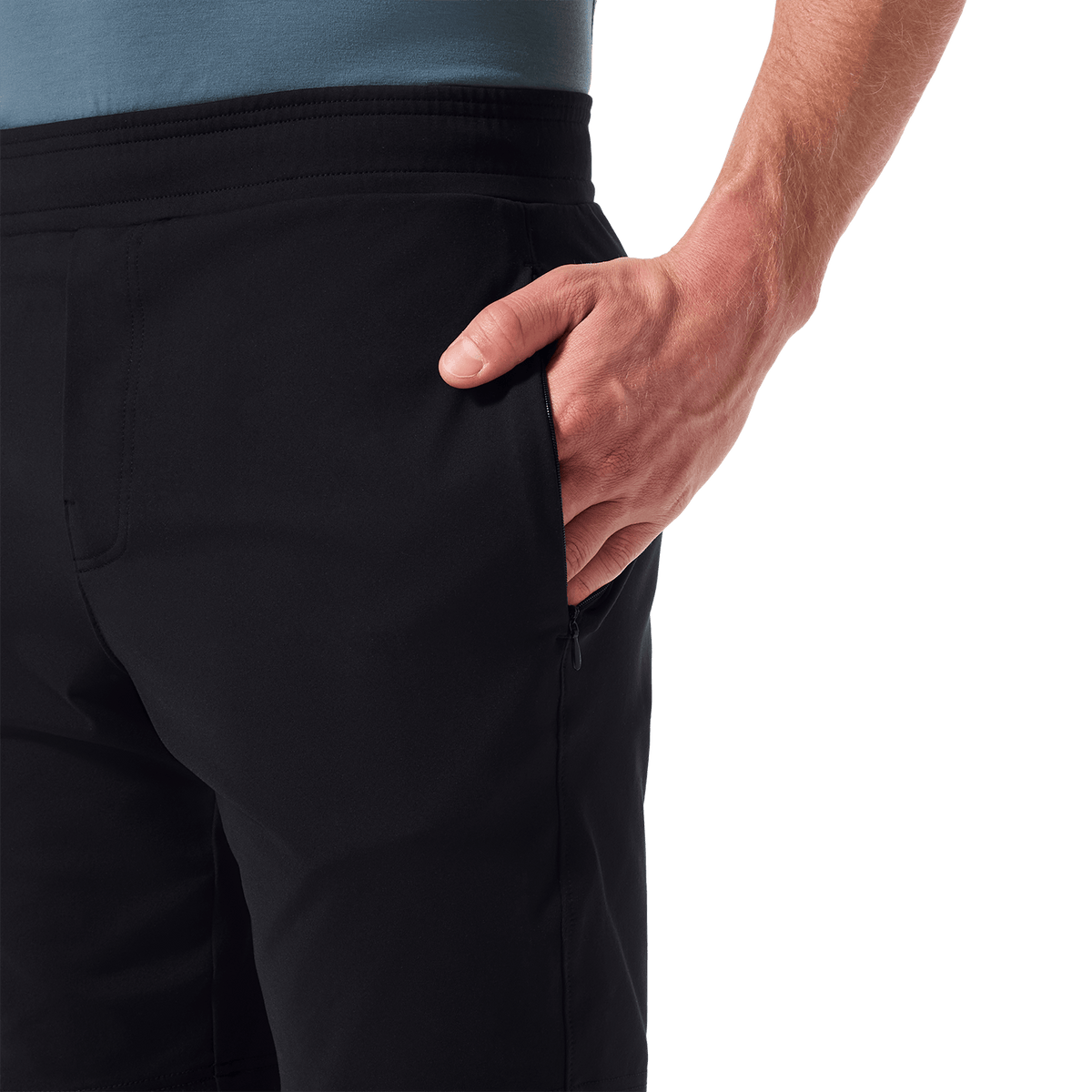 Black Public Rec Gamechanger Rec Short Pocket Detail Angle.