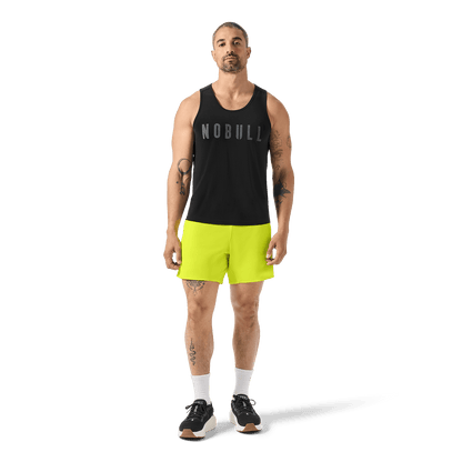 Men's Zest Drive Short 6" (Unlined) Front Full Body Angle.
