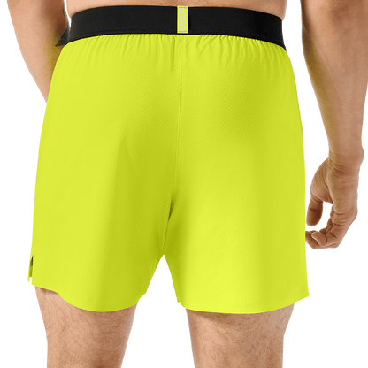 Men's Zest Drive Short 6" (Unlined) Back Lower Body Angle.