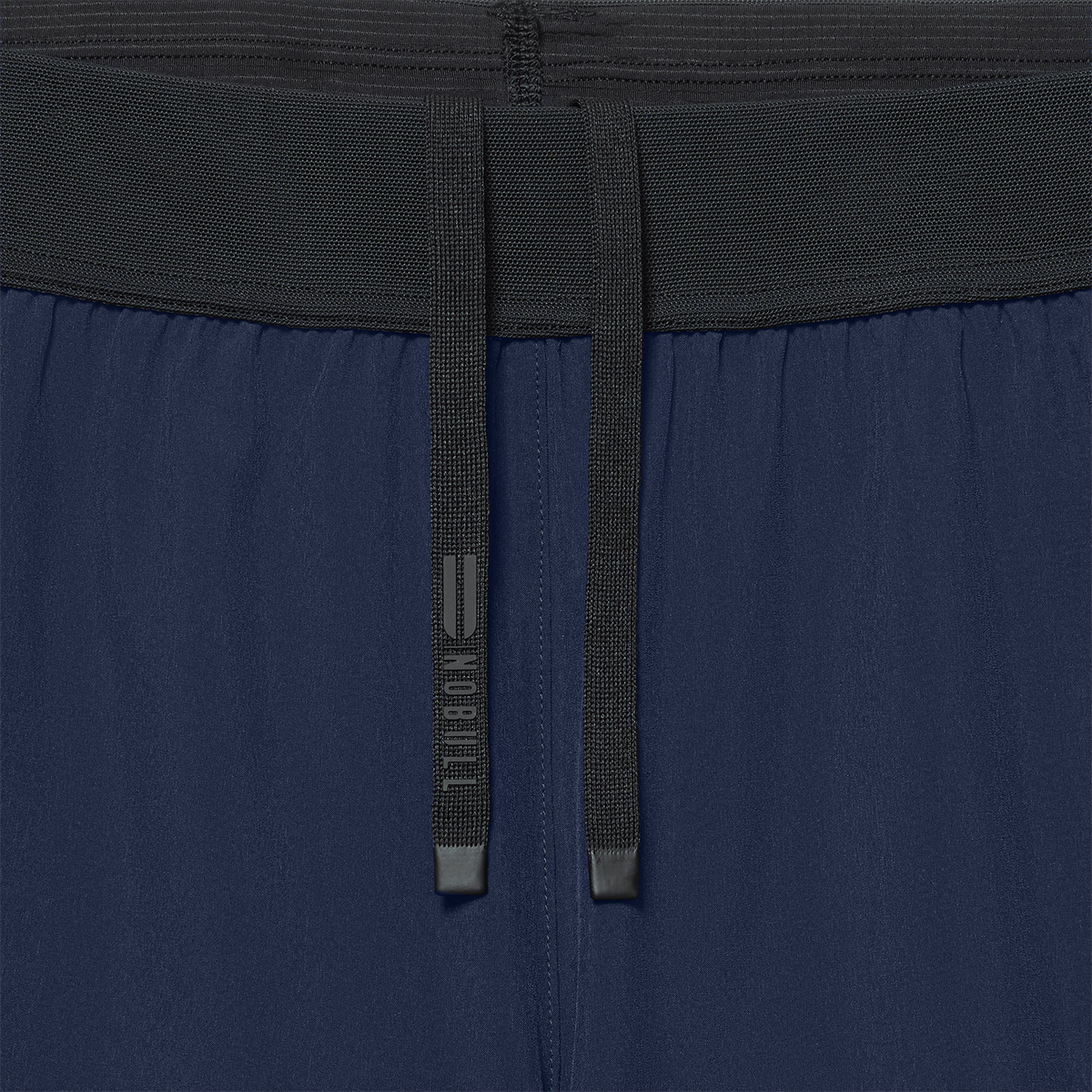 Men's Night Navy Drive Short 6" (Unlined) Drawstring Detail Angle.