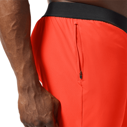 Men's Cayenne Drive Short 6" (Unlined) Pocket Detail Lower Body Angle.