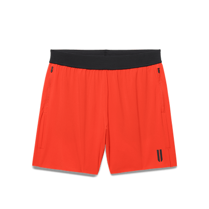 Men's Cayenne Drive Short 6" (Unlined) Flat Lay Angle.