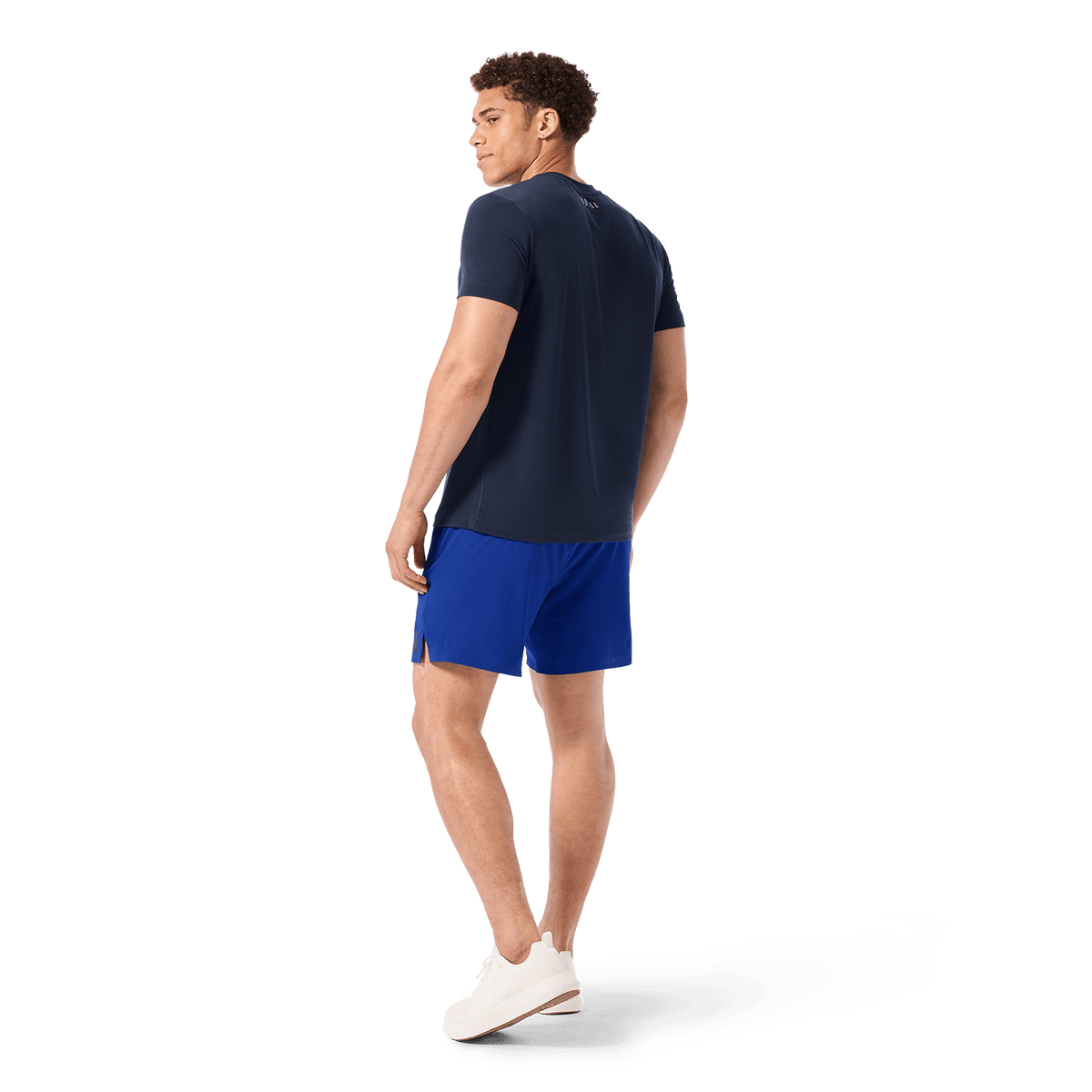 Men's Surf Drive Short 6" (Unlined) Back Full Body Angle.