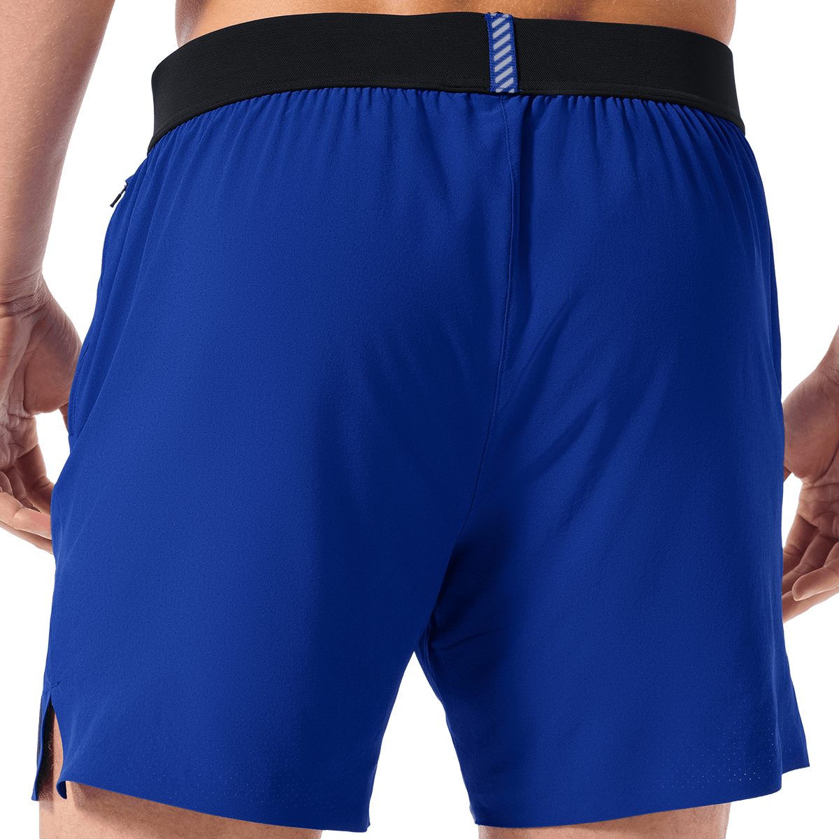 Men's Surf Drive Short 6" (Unlined) Back Detail Angle.