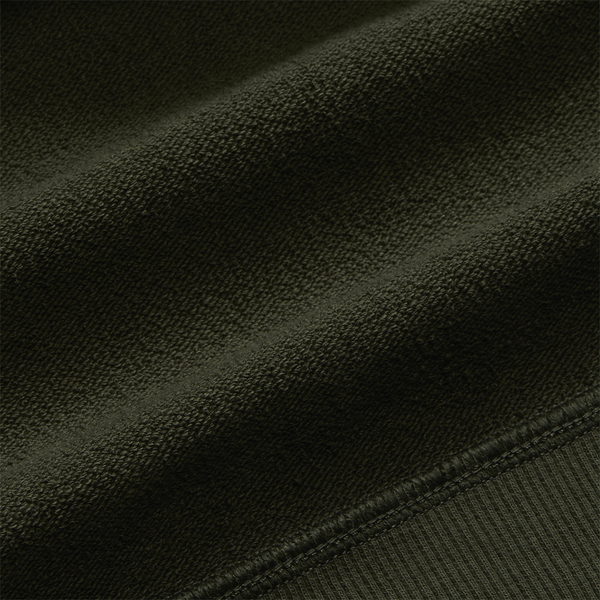 Men's Dark Army NOBULL Layers Macro Fabric Inerior Detail Angle.