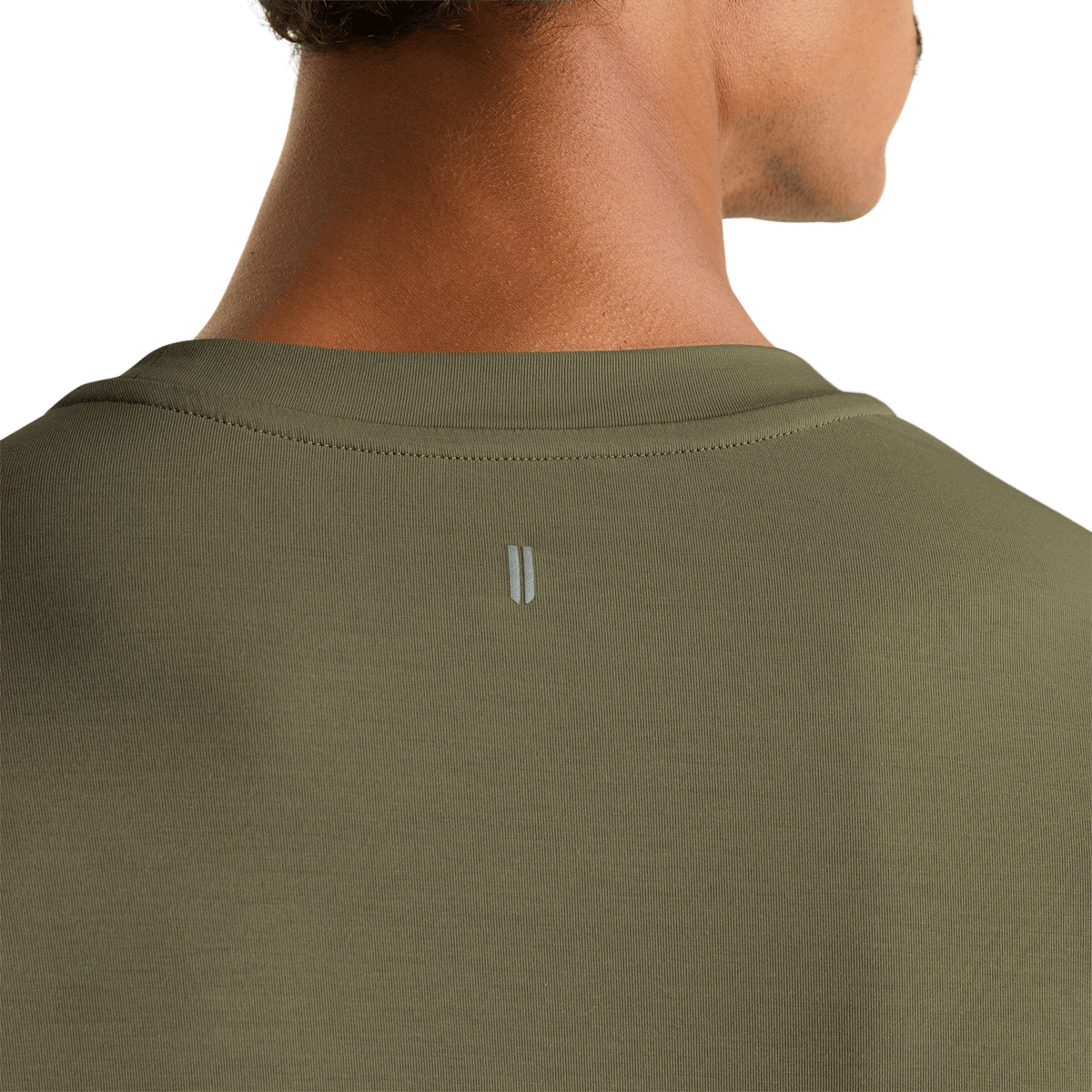 Men's Oak Grove NOBULL Long Sleeve Tee U Logo Angle.