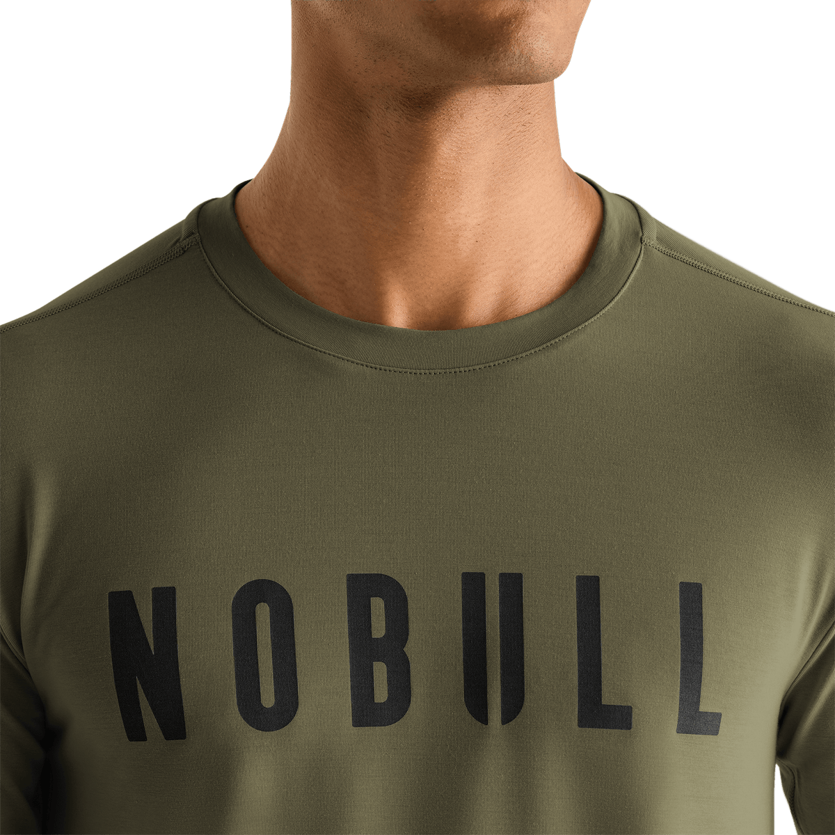Men's Oak Grove NOBULL Long Sleeve Tee Detail Angle.