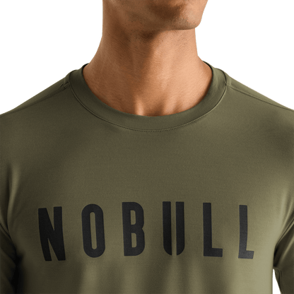 Men's Oak Grove NOBULL Long Sleeve Tee Detail Angle.
