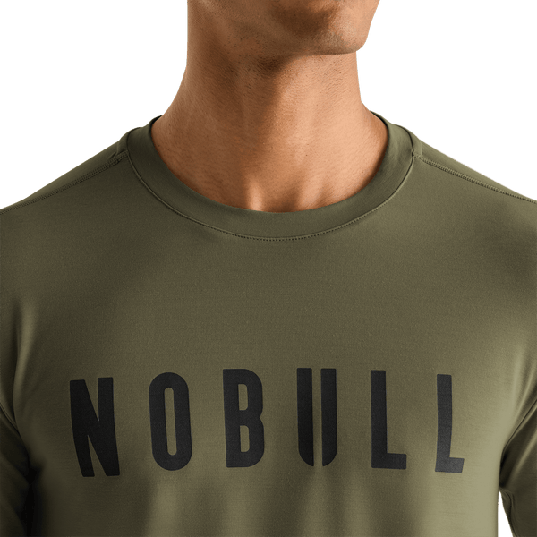 Men's Oak Grove NOBULL Long Sleeve Tee Detail Angle.