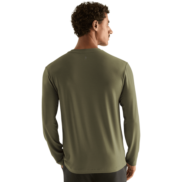 Men's Oak Grove NOBULL Long Sleeve Tee Back Angle.