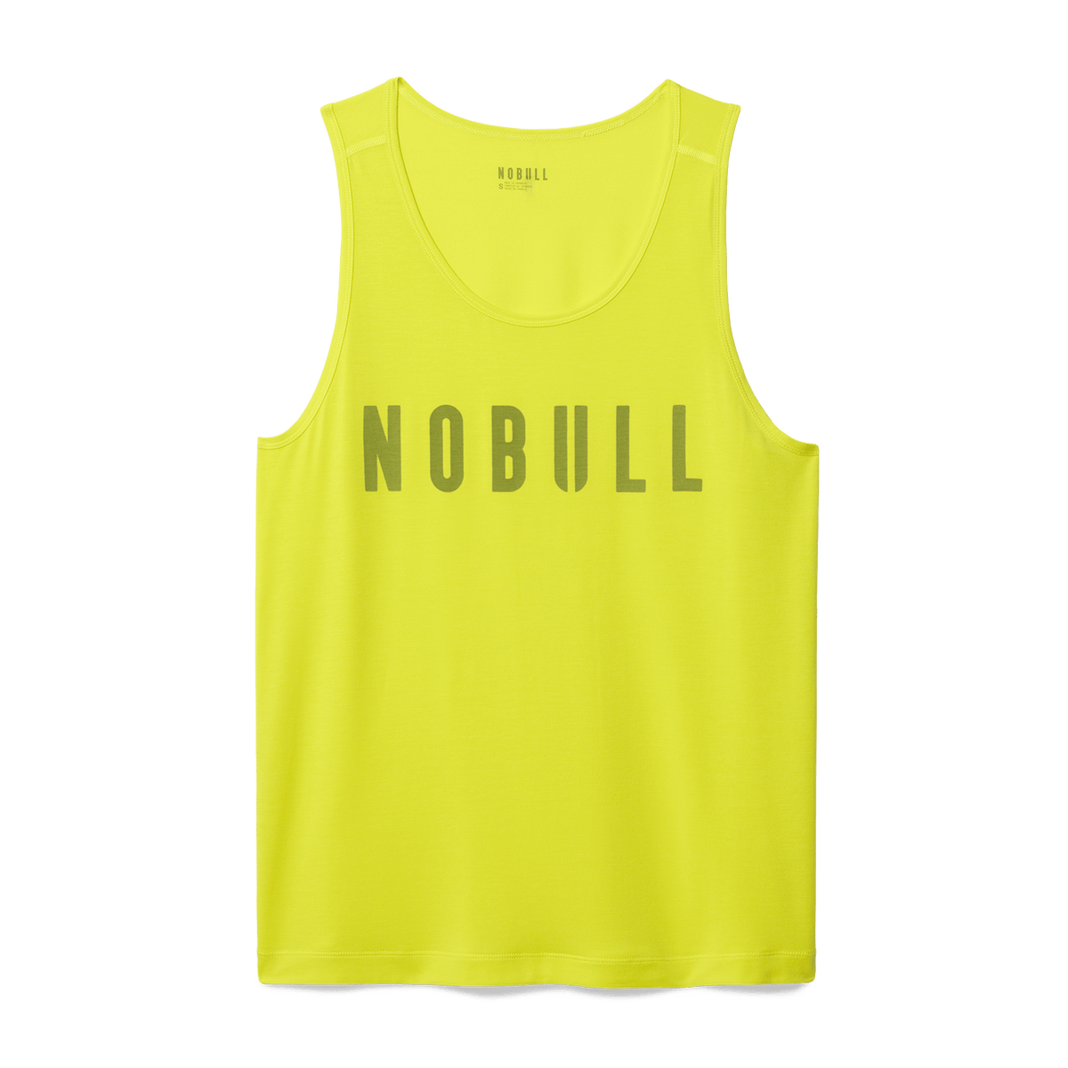 Men's Zest NOBULL Tank Flat Lay Angle.
