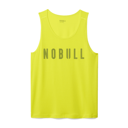 Men's Zest NOBULL Tank Flat Lay Angle.