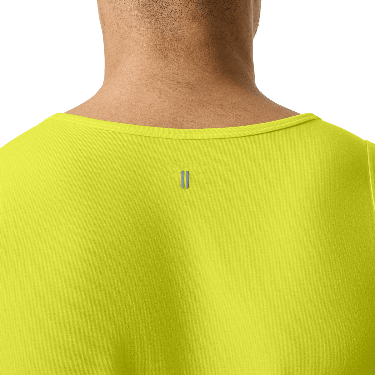 Men's Zest NOBULL Tank Back Detail Angle.