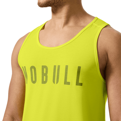 Men's Zest NOBULL Tank Front Detail Angle.
