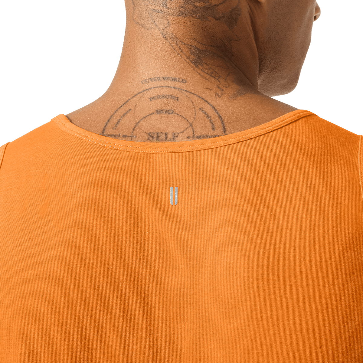 Men's Flare NOBULL Tank Back Detail Angle.