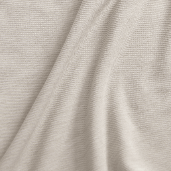 Oatmeal NOBULLSHIRT Macro Fabric Detail Angle.