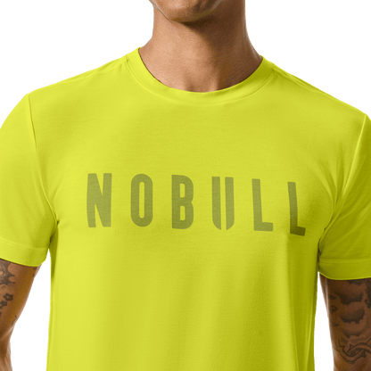 Men's Zest NOBULL Tee Front Detail Angle.