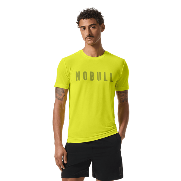 Men's Zest NOBULL Tee Front On Body Angle.