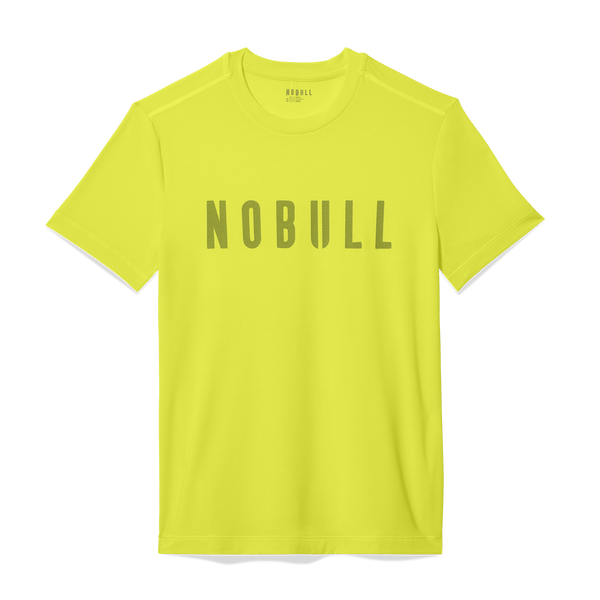 Men's Zest NOBULL Tee Flat Lay Angle.
