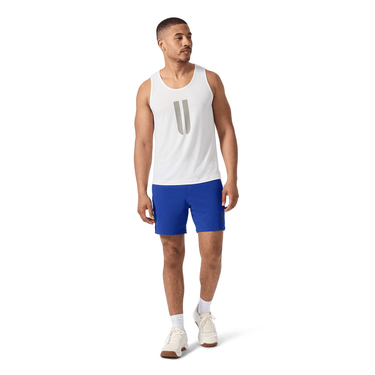 Men's Surf NOBULL Training Short 6" (Lined) Front On Body Angle.