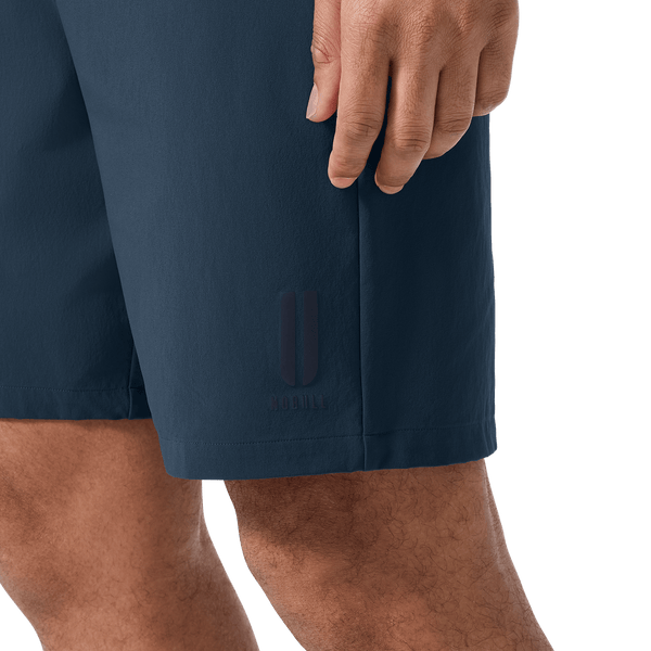 Men's Midnight NOBULL Training Short 8" (Unlined) U Graphic Angle.