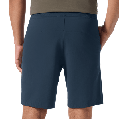 Men's Midnight NOBULL Training Short 8" (Unlined) Back Lower Body Angle.