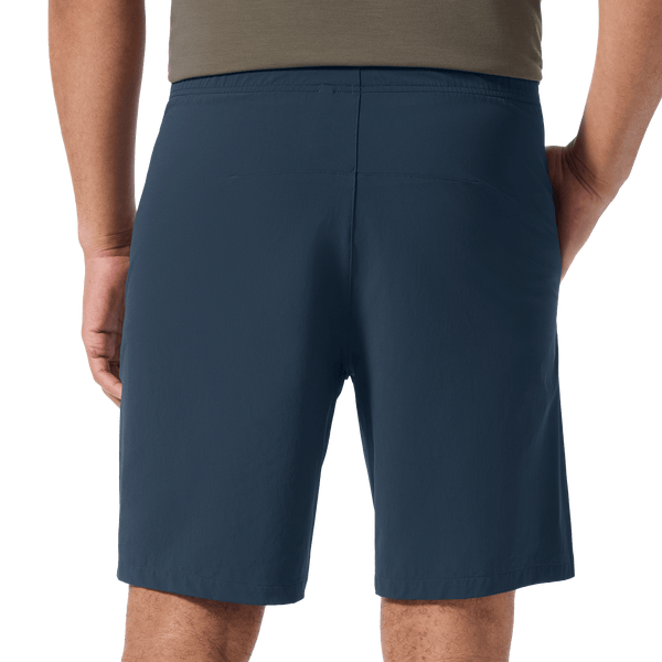 Men's Midnight NOBULL Training Short 8" (Unlined) Back Lower Body Angle.