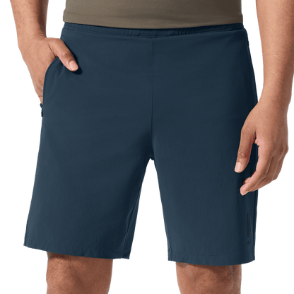 Men's Midnight NOBULL Training Short 8" (Unlined) Front Lower Body Angle.