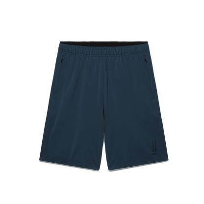 Men's Midnight NOBULL Training Short 8" (Unlined) Flat Lay Angle.