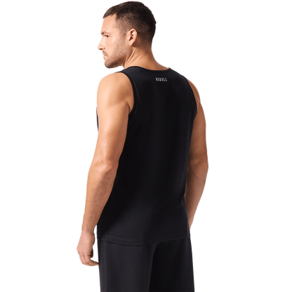 Men's Black NOBULL U Tank Back Angle.