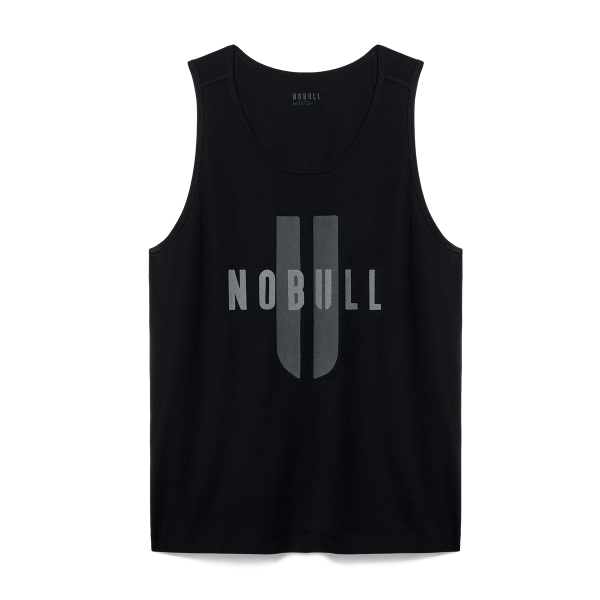 Men's Black NOBULL U Tank Flat Lay Angle.