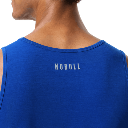 Men's Surf NOBULL U Tank Back Detail On Body Angle.