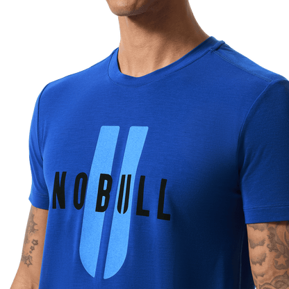 Men's Surf NOBULL U Tee Front Detail On Body Angle.