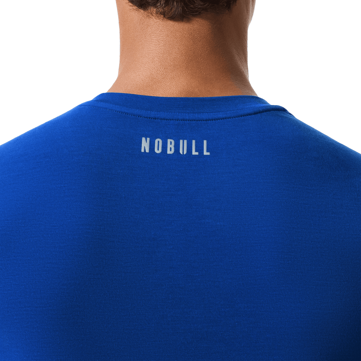Men's Surf NOBULL U Tee Back Detail On Body Angle.