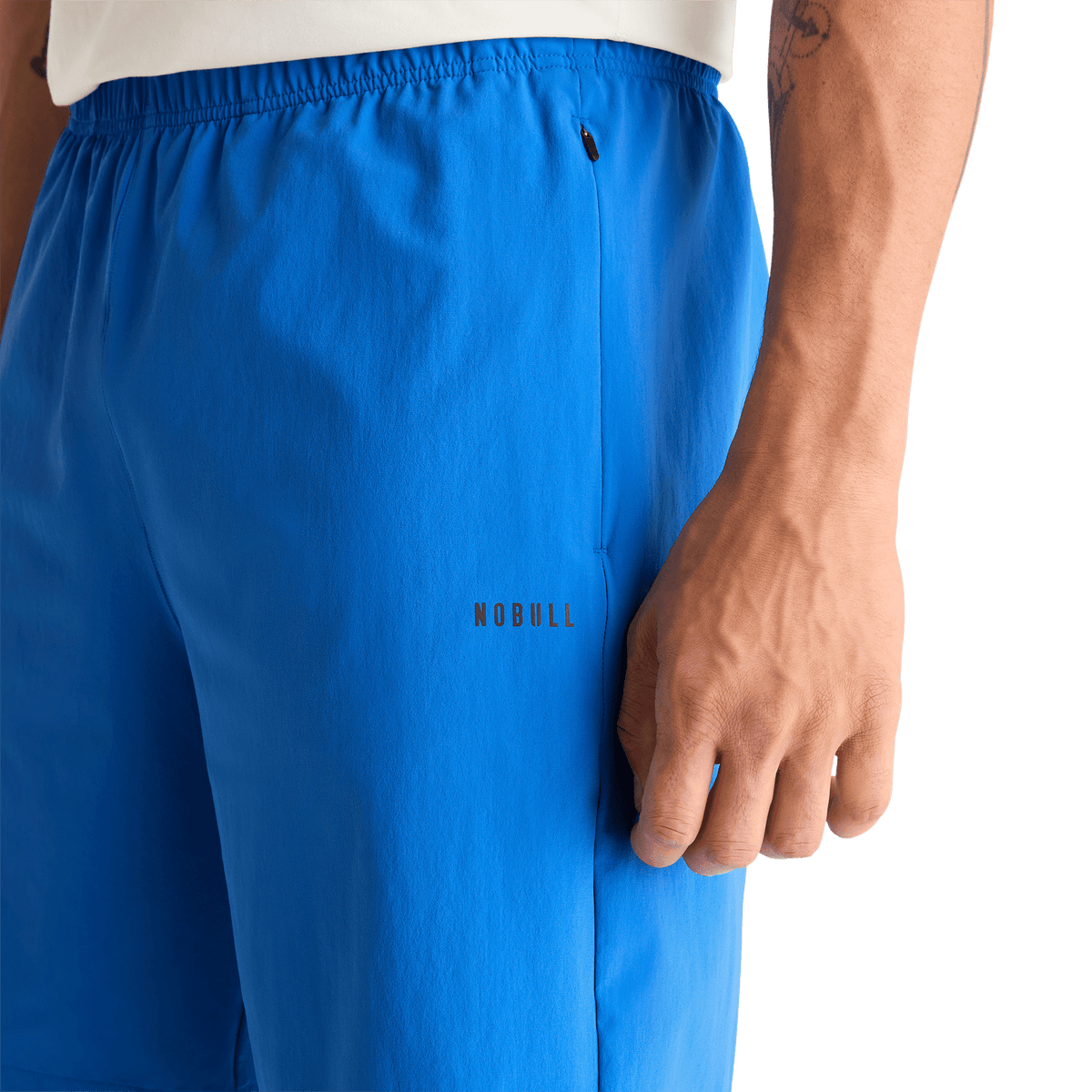 Men's Nebulas NOBULL Rep Short 8" Detail Angle.