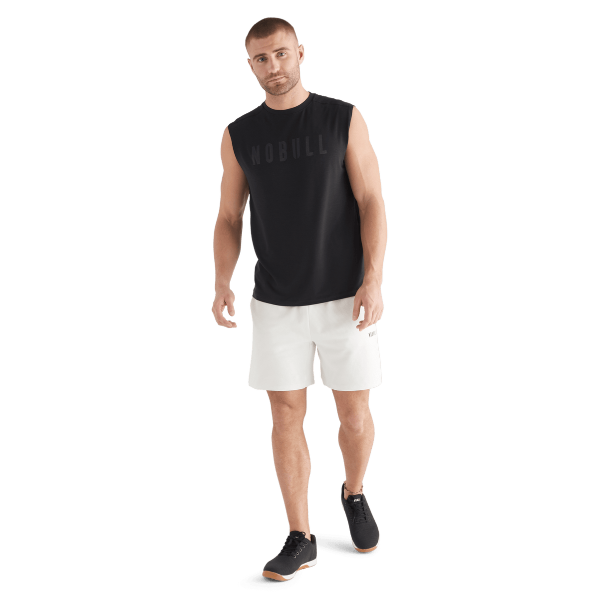 NOBULL Apparel Men's Textured Knit Short 7"