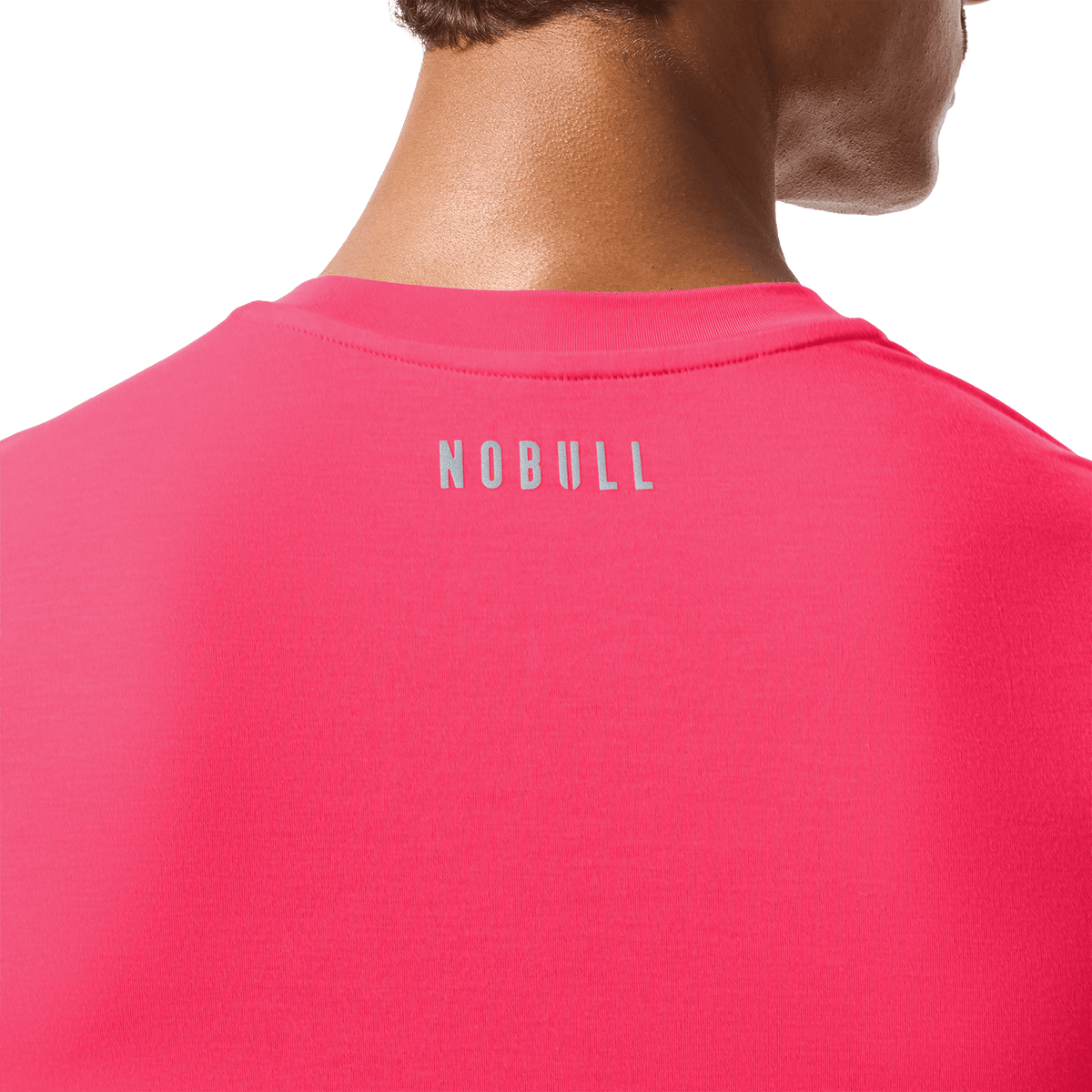 Men's Punch U Tee Back Detail Angle.
