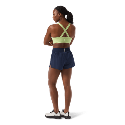 NOBULL Pear Drive Longline Bra Back Full Body Detail Angle.