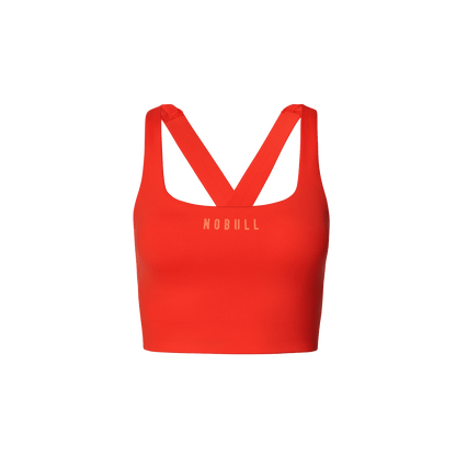 Women's Cayenne NOBULL Drive Longline Bra Front Silhouette Angle.