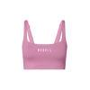 NOBULL Matte Square Neck Bra Soft Pink