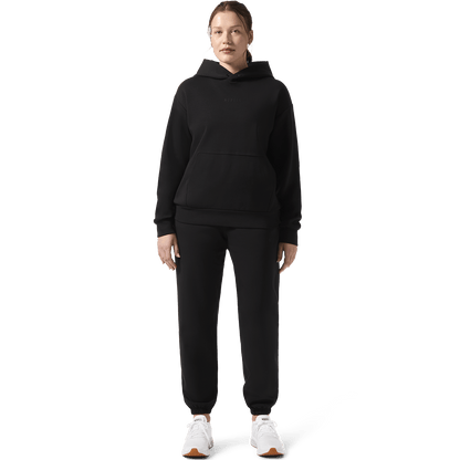 Women's Black NOBULL Elements Jogger Front Full Body Angle.