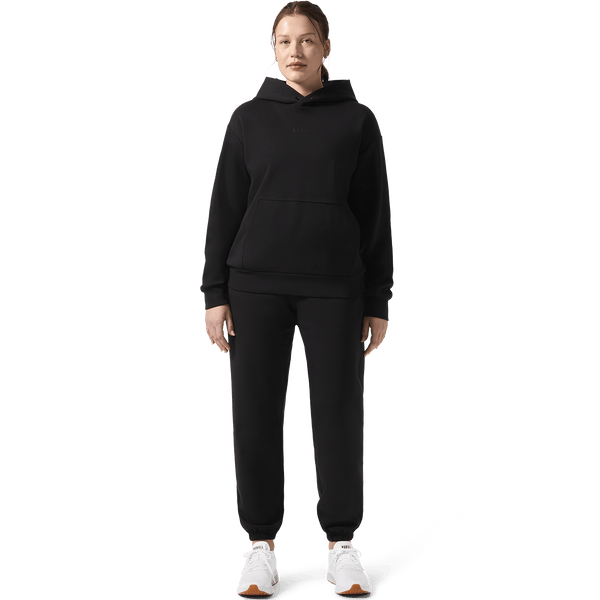 Women's Black NOBULL Elements Jogger Front Full Body Angle.